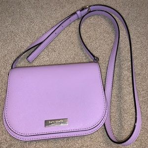 LAVENDER KATE SPADE CROSSBODY PURSE